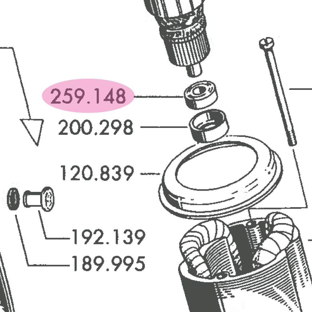 pics/Flex 2/259.148/flex-259-148-bearing-6001-2rsltn9-c3lh-original-spare-part-01.jpg